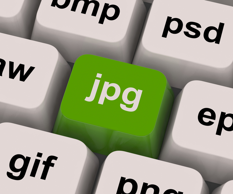 Jpg Key Showing Image File Types